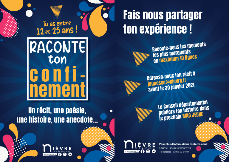 Flyer Raconte ton Confiement