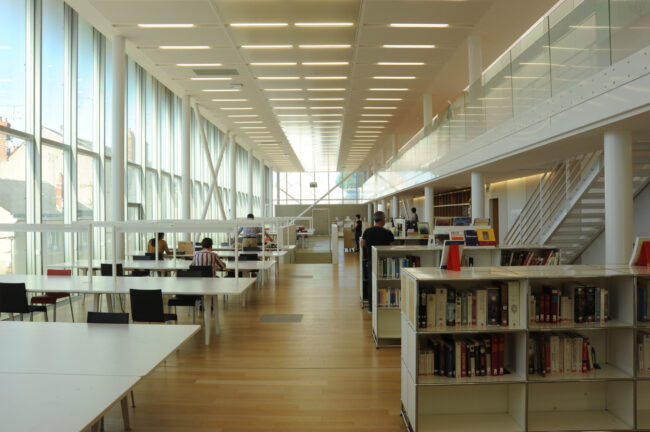 Salle de lecture