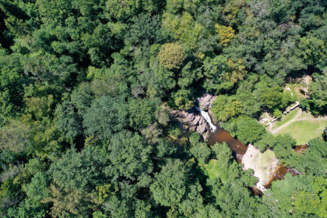 Le saut du Gouloux © Département de la Nièvre, Johan Boulet