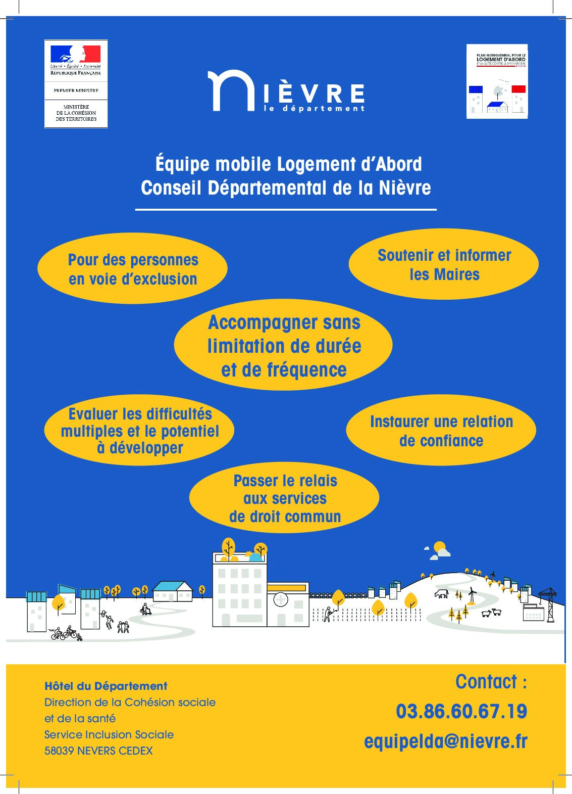 Affiche logement d'abord