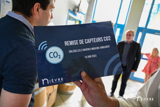 Actu Capteurs CO2 Collège Moulins Engilbert 1