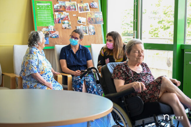 Actu EHPAD Lormes Visite CDCA 1