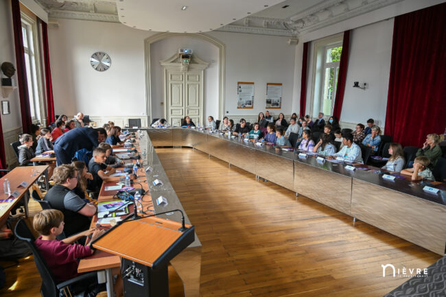 Session plénière pour le Conseil départemental jeune et citoyen 2/06/2022