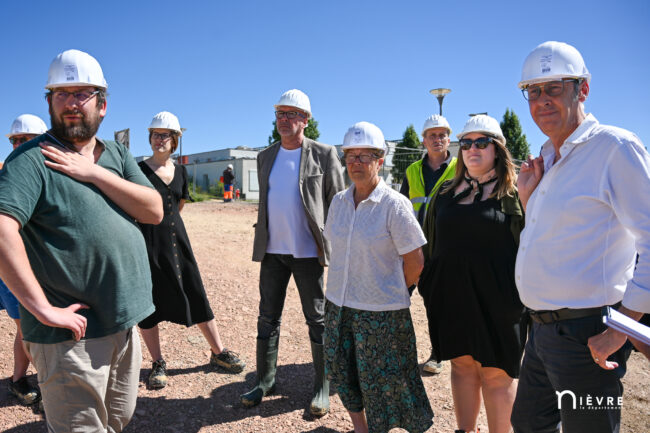 Visite chantier Nouvel établissement protection enfance 1