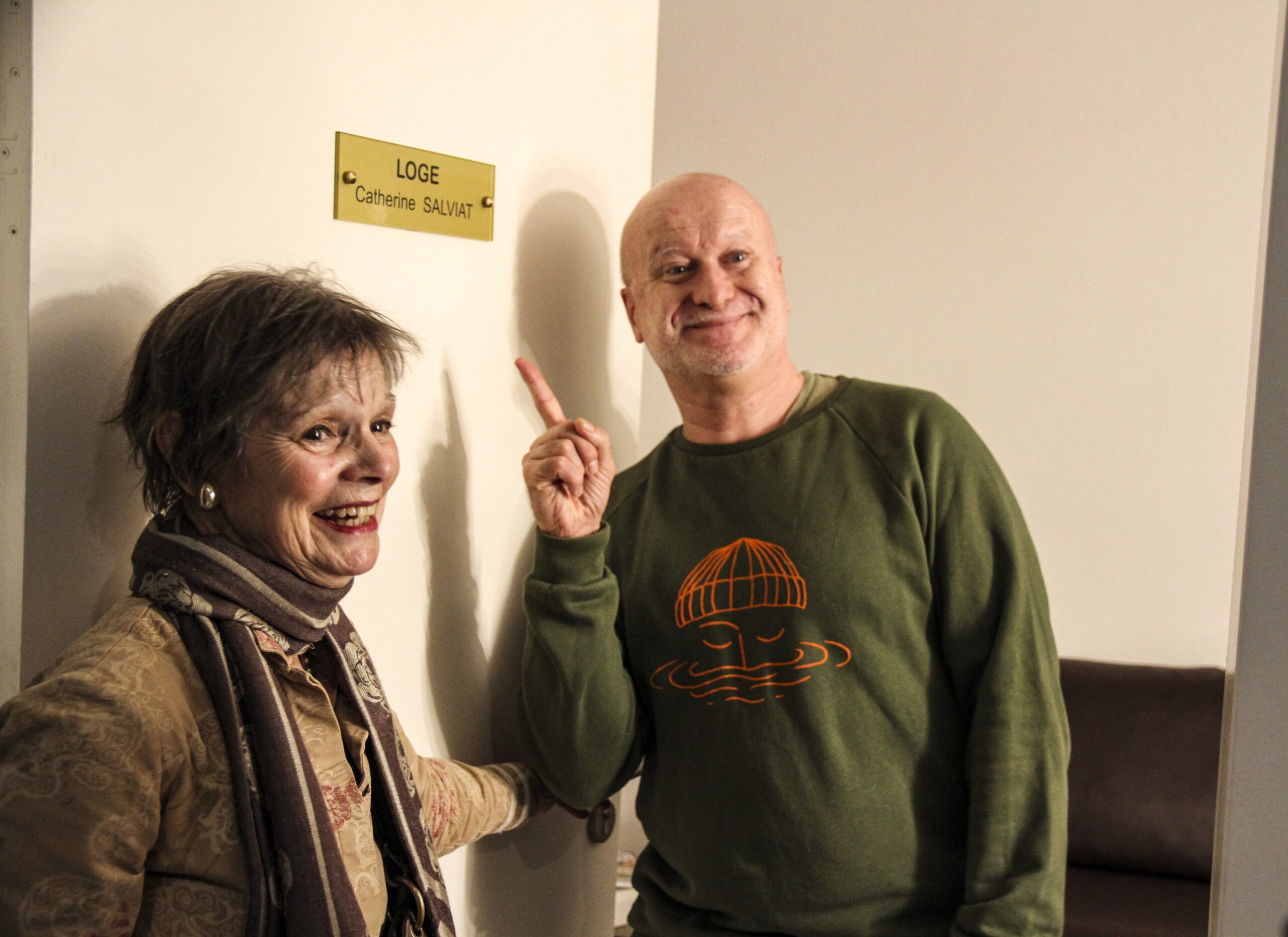 Inauguration loge Catherine Salviat La Maison