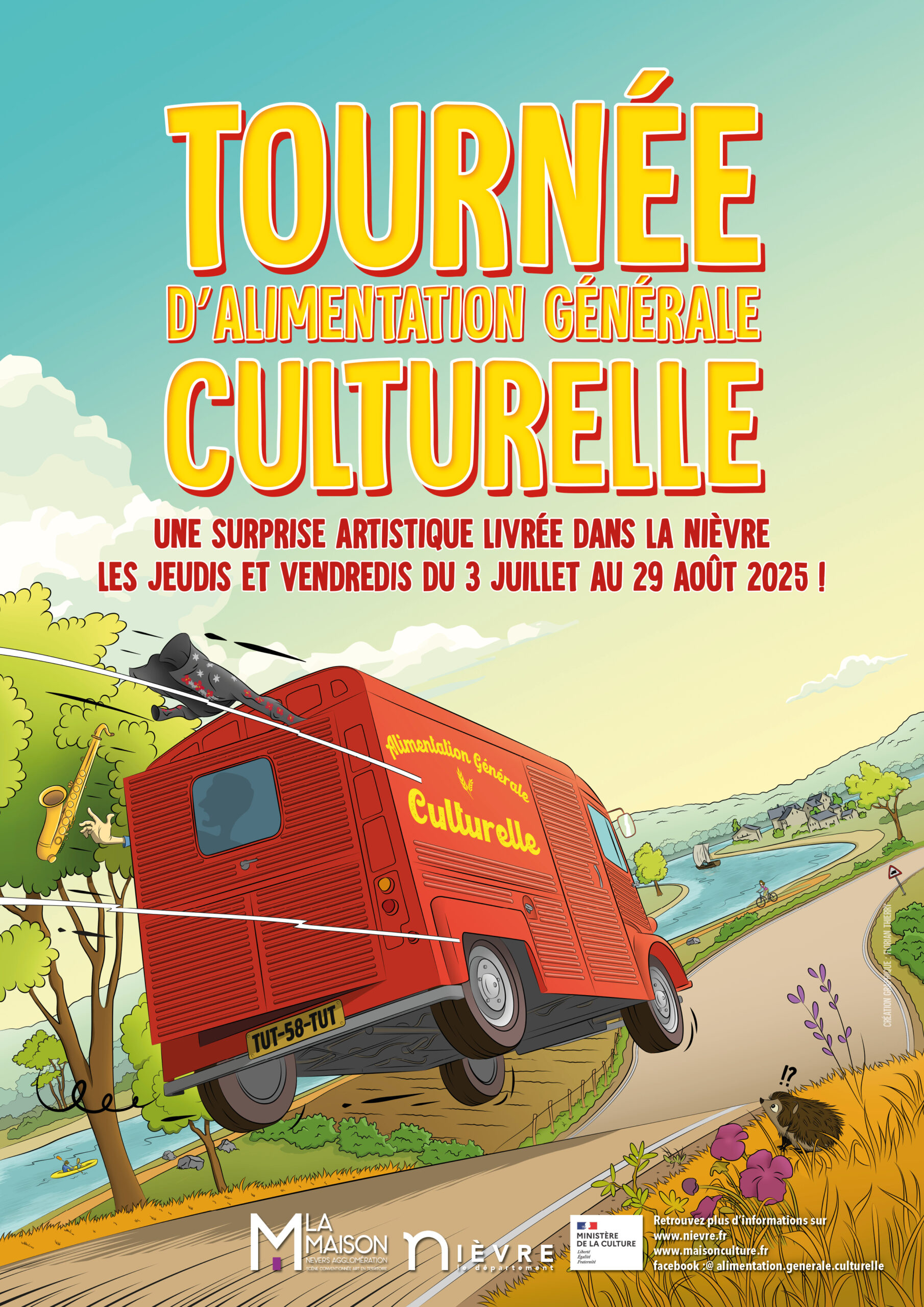 Affiche A4 Tournée 2025