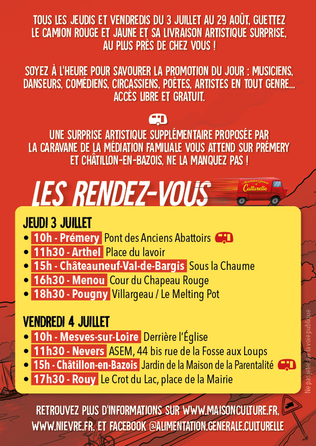 Flyer Tournée 2025 - 3 & 4 juillet v22