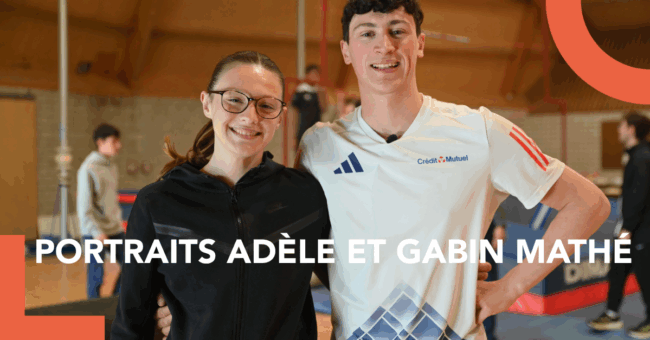 Adèle et Gabin Mathé