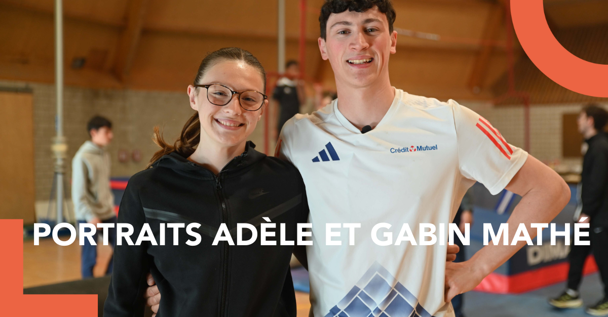 Adèle et Gabin Mathé