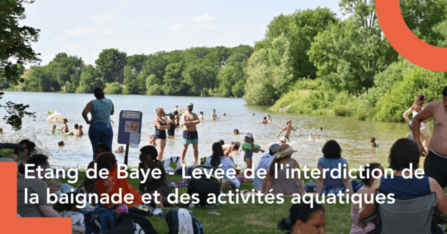 levée étang de baye