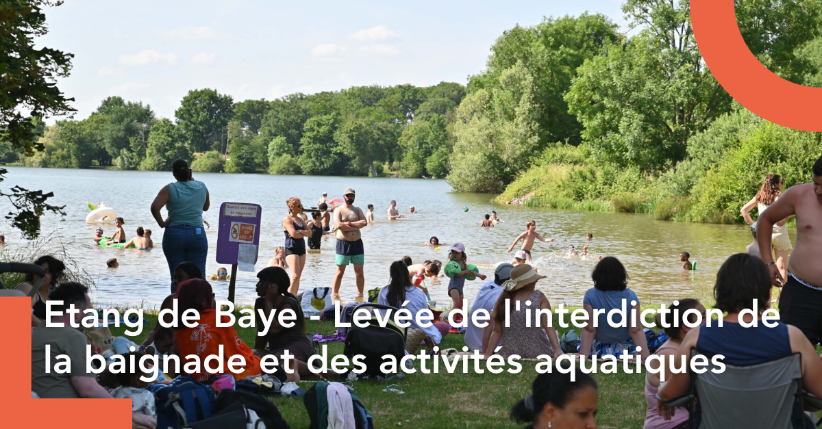 levée étang de baye