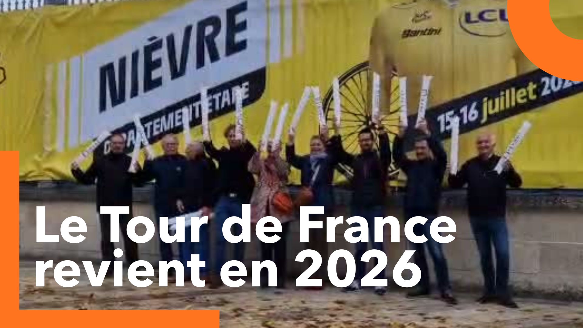 Le Tour de France revient en 2026