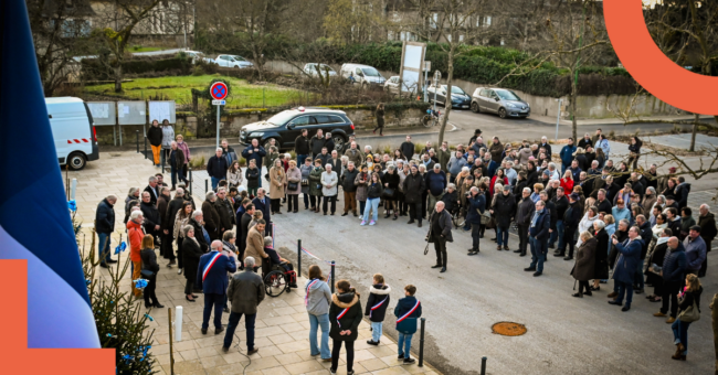 Inauguration place victoire La Machine