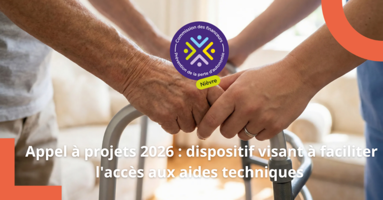 Appel à projets 2026 de la Commission des financeurs de la prévention de laperte d’autonomie (CFPPA)
